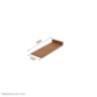 Tampo para Balcão Fineze 20cm Cinamomo – Henn
