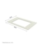 Tampo para Cooktop Fineze 80cm Areia – Henn