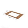 Tampo para Cooktop Fineze 80cm Cinamomo – Henn