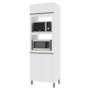Torre Quente Dinamarca 70cm 2 Fornos 3 Portas Branco - Indékes