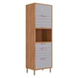 Torre Quente Eloíse 70cm 1 Forno Cinamomo/Platina - MGM Torre Quente Eloíse 70cm 1 Forno Cinamomo/Platina - MGM