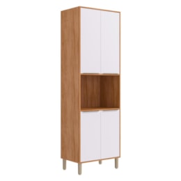 Torre Quente Esplêndida Brilhante Celeste Áurea 70cm 1 Forno Cinamomo/Branco - MGM Torre Quente Esplêndida Brilhante Celeste Áurea 70cm 1 Forno Cinamomo/Branco - MGM