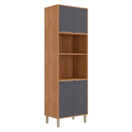 Torre Quente Esplêndida Brilhante Celeste Áurea 70cm 2 Fornos Cinamomo/Titânio - MGM Torre Quente Esplêndida Brilhante Celeste Áurea 70cm 2 Fornos Cinamomo/Titânio - MGM