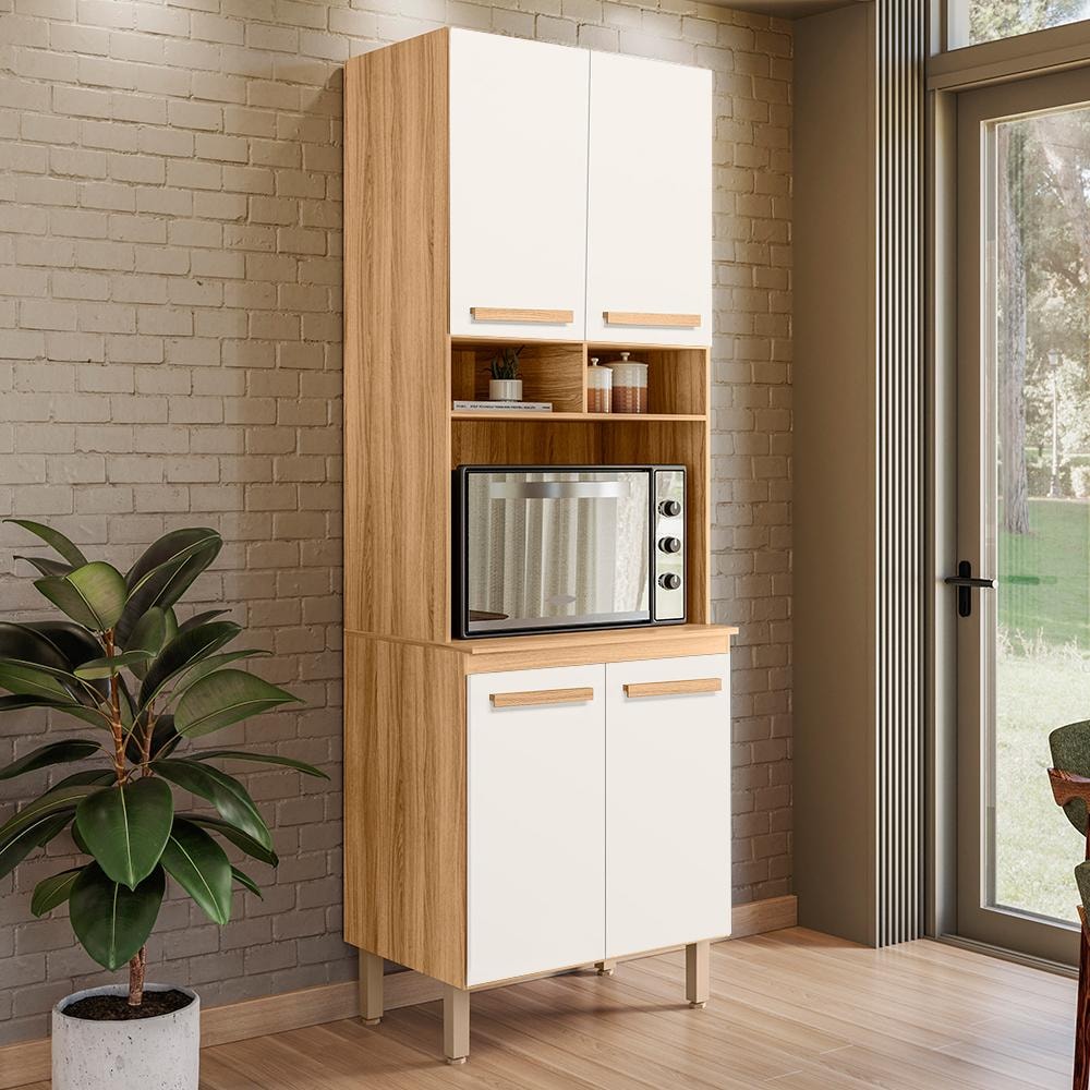 Torre Quente Paneleiro Intenza 70cm 1 Forno Branco - Nicioli